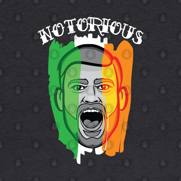 Conor McGregor MMA Champ Irish Pride by portraiteam